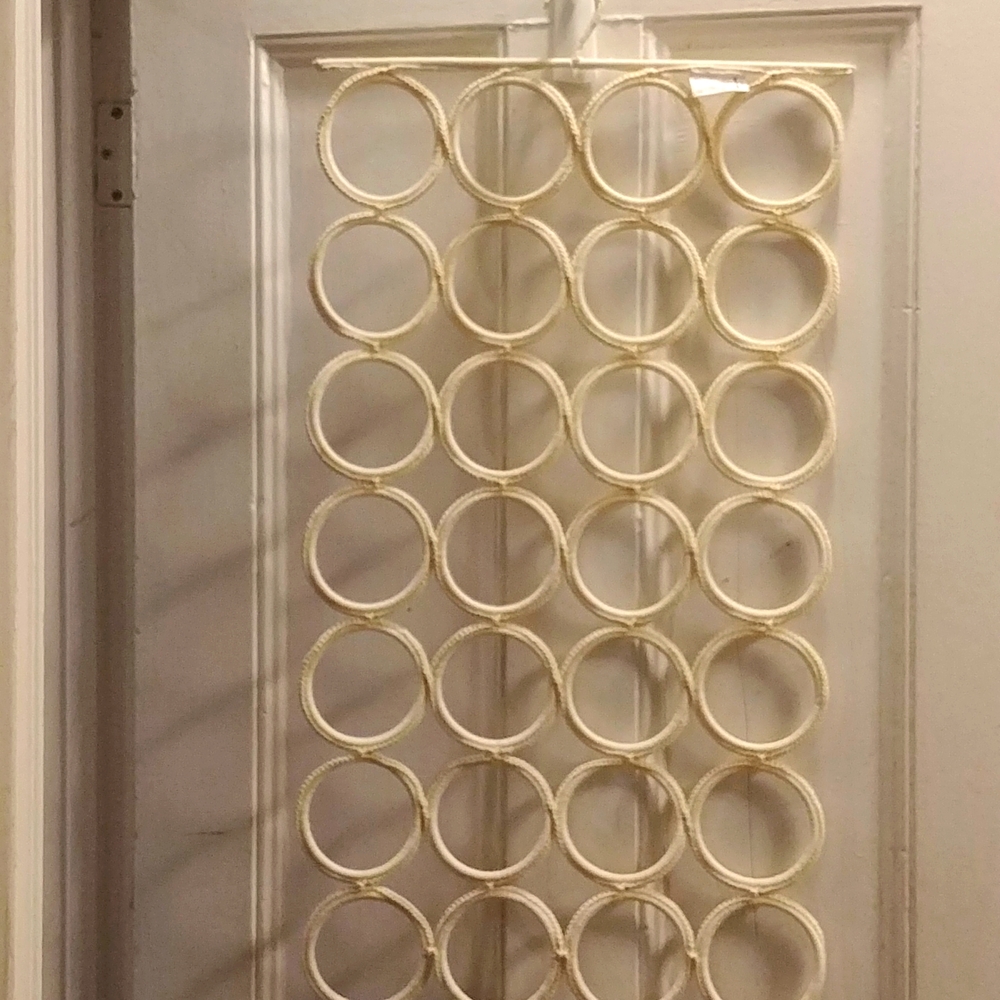 IKEA 28 Loop Scarf Belt Holder with Hanger Hook